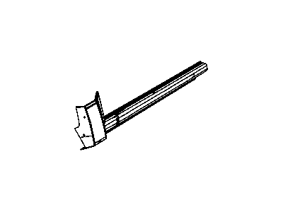 Mopar 5182575AA Molding-Side SILL