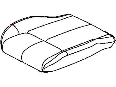 Mopar 5RW64DX9AA Front Seat Cushion Cover