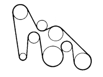 1992 Dodge Monaco Drive Belt - JK061040