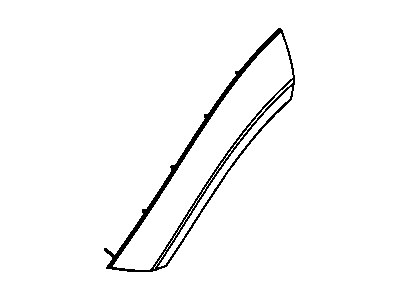 Mopar 5KH79CD7AC APPLIQUE-Rear Door