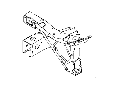 1999 Dodge Dakota Radiator Support - 55255721AB