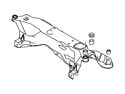 Mopar MR554604 CROSSMEMBER-Front Suspension