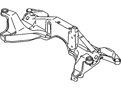 2005 Chrysler Sebring Axle Beam - MR589886