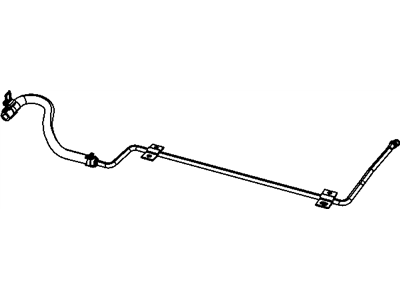 Mopar 5058320AD Hose-COOLANT Bottle Supply