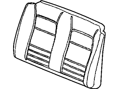 2002 Chrysler Sebring Seat Cover - UL881T5AA