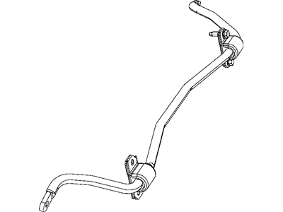 2011 Jeep Grand Cherokee Sway Bar Kit - 52124885AF