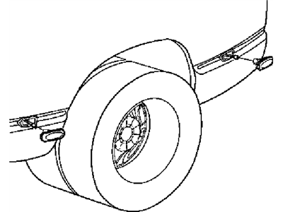 Mopar 55077458AA Lamp-Fender Marker