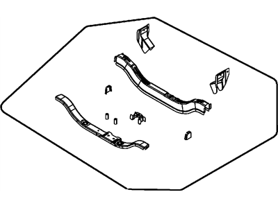 Mopar 5076459AE CROSSMEMBER-Radiator