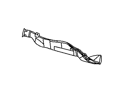 Mopar 4596354AB Duct-Floor