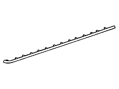 Mopar 4780096AB WEATHERSTRIP-Door Bottom CLADDING