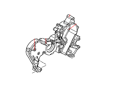 Mopar 4892136AA Cover-Timing Case