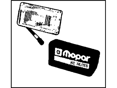 Mopar 82201230 Fog Lamp Kit