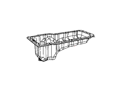 2008 Chrysler Aspen Oil Pan - 53021693AB