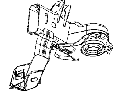 Mopar 52106717AA ISOLATOR-Spring