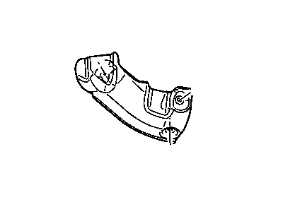 Mopar 55360560AC Shield-Floor Pan