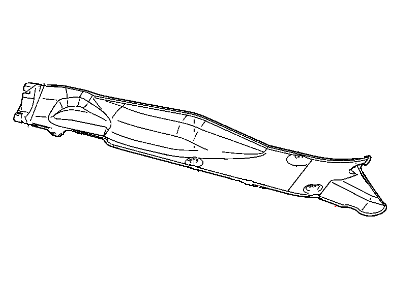 Mopar 55176792AC Shield-Floor Pan