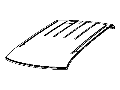 Mopar 55372044AA Panel-Roof