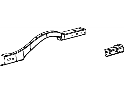 Mopar 68066721AA Rail-Rear