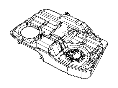 Chrysler 200 Fuel Tank - 68171752AA