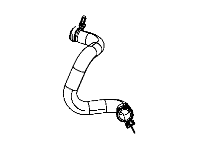 Mopar 55057203AB Hose-Radiator Outlet