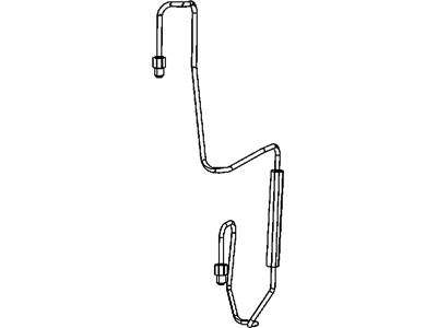 2014 Dodge Challenger Brake Line - 68071580AB