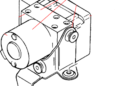 Mopar 52128138AE Anti-Lock Brake Control Unit