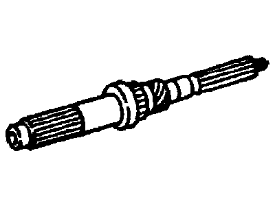 Mopar 5093601AA Shaft-Transfer Case