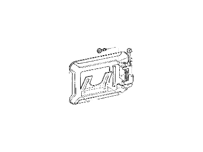 Mopar 55000819AB Door Fuel-Fuel Fill