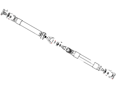 Dodge Ram 5500 Drive Shaft - 52123030AB