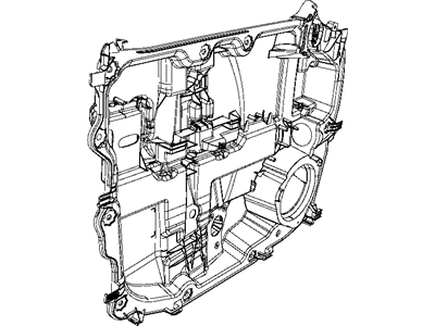 Mopar 68027664AA Front Door Window Regulator