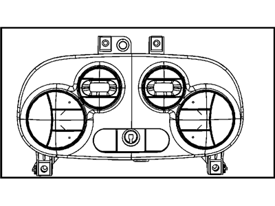 Mopar 1RU55JW4AD Control-A/C And Heater