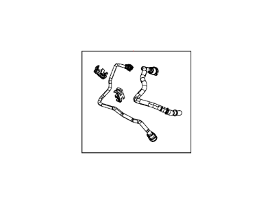 Mopar 68146650AD Tube-Fuel Supply And Return