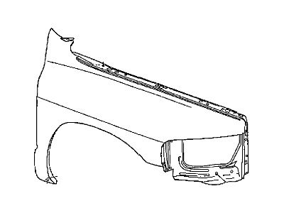 Mopar 55276986AA Fender-Fender