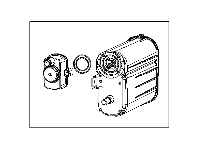 Mopar 5147071AB CANISTER-Vapor