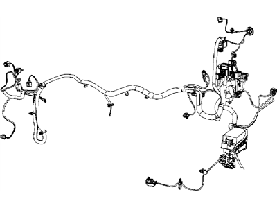 Mopar 68094117AC Wiring-HEADLAMP To Dash