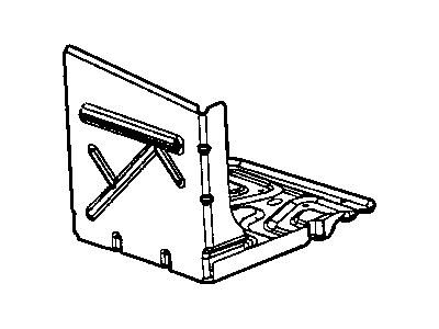 2001 Chrysler Concorde Battery Tray - 4580197AF