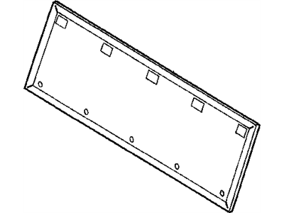 Mopar UE101J3AA Panel-Seat Back