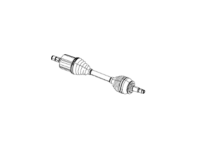 Mopar 52123748AA Front Drive Shaft