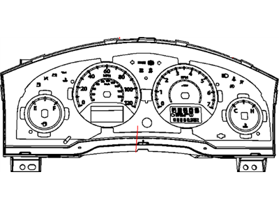 Ram C/V Speedometer - 5091630AA