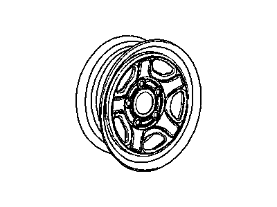 Ram Dakota Spare Wheel - 52855013AA