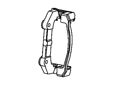 Mopar 5143699AB Adapter-Disc Brake CALIPER