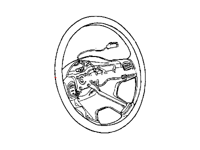 2012 Jeep Liberty Steering Wheel - 1TT661K7AB