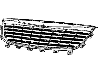 2014 Chrysler Town & Country Grille - 68100692AB