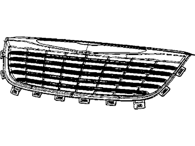 Chrysler Grille - 68100692AB