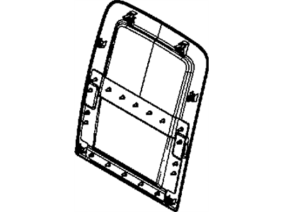 Mopar 1WC28AVHAA Panel-Seat Back