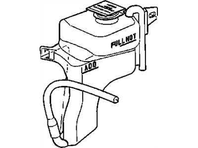 2011 Dodge Caliber Coolant Reservoir - 5058156AI