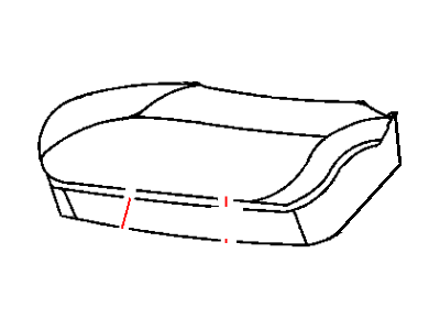 2003 Dodge Neon Seat Cushion - YQ701DVAA