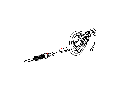 Mopar 5108175AA Steering Column Intermediat Shaft