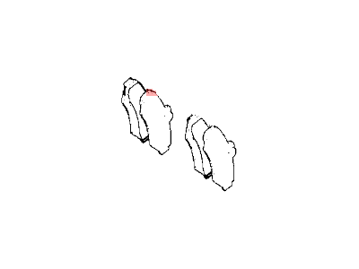 2007 Dodge Sprinter 3500 Brake Pad - V2012603AE