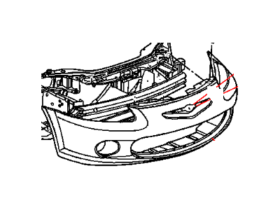 Mopar 4805908AA Front Bumper Cover